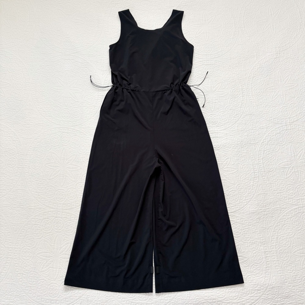 Title Nine Round Trip Sleeveless Jumpsuit, Black Sz S
